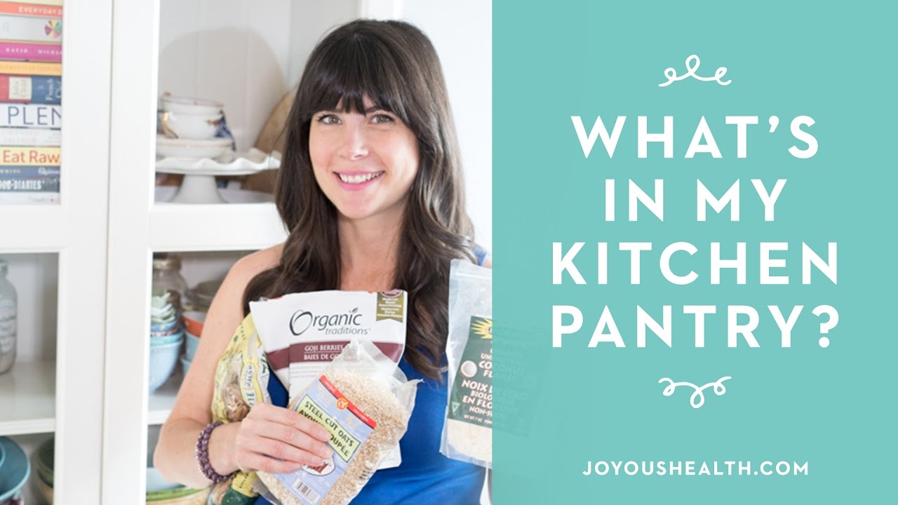 What's In a Holistic Nutritionist's Kitchen Pantry?