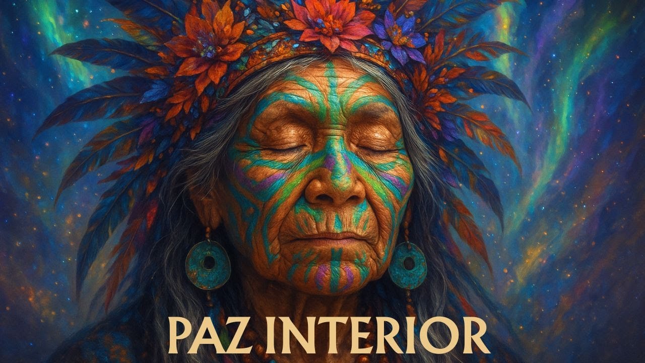 🌿Música Chamánica Sonido de la Paz Interior 🌱 Elimina Energía Negativa, Alivia Estrés y Ansiedad✨