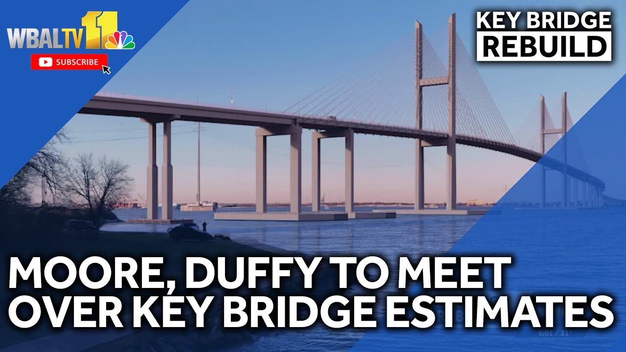 Moore, Duffy to meet over Key Bridge estimates