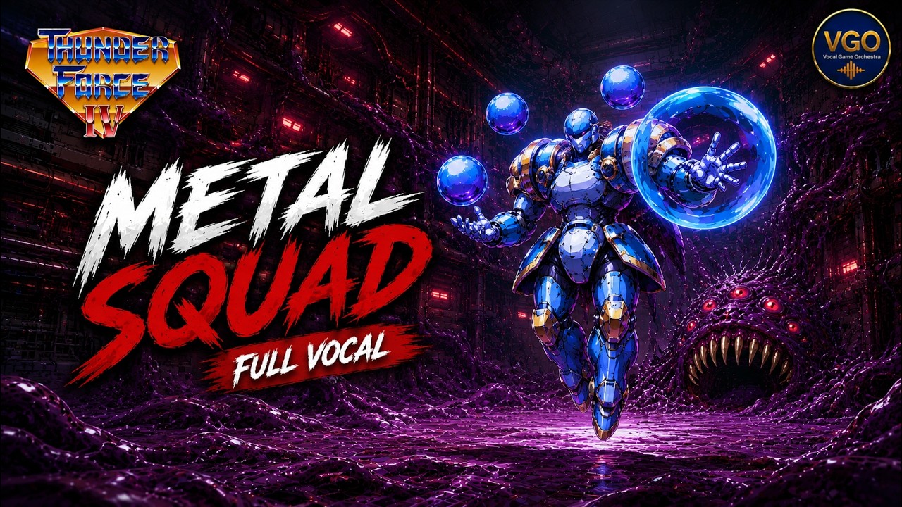Metal Squad - Stage 8 (Vocal Cover) - Thunder Force IV: The Odyssey