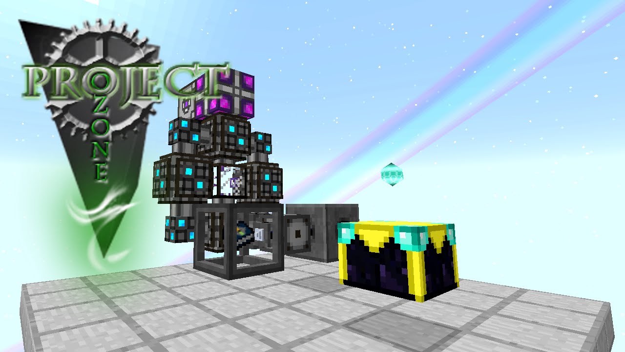 Minecraft Mods Project Ozone - EQUIVALENT ENERGISTICS [E23] (Modded HQM Sky Block)