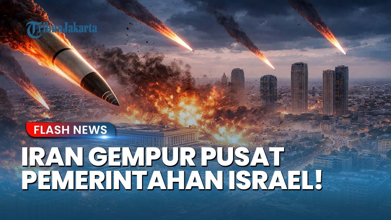 Guncangan Dahsyat di Tel Aviv! Operasi True Promise 4 Meluluhlantakkan Pusat Pemerintahan Israel