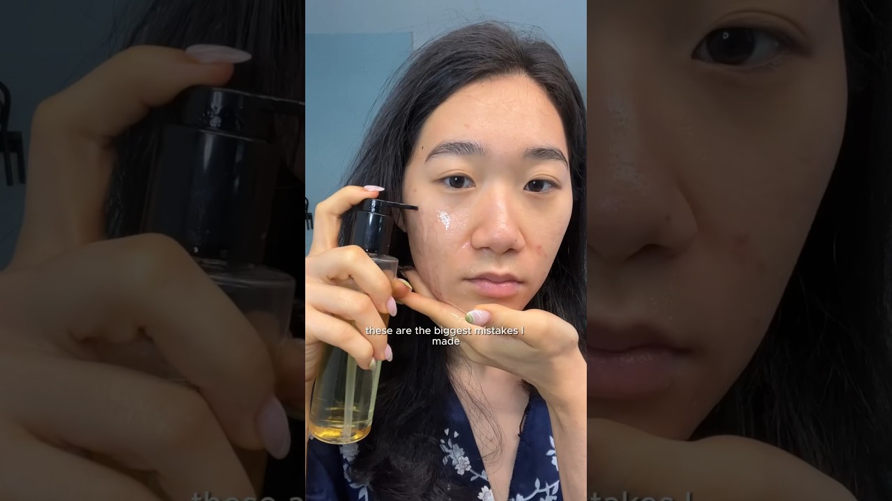 Ошибки, которые я допустила при очистке маслом #cleansingoil