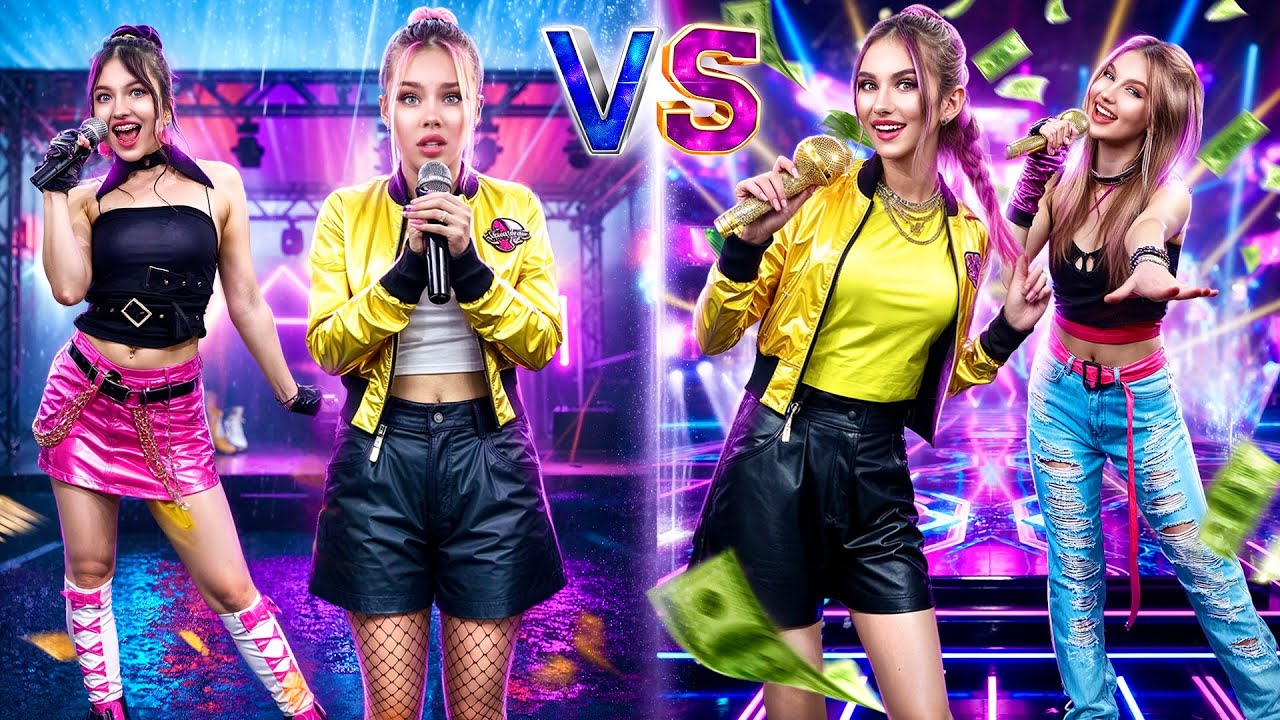 Gazdag vs szegény k-pop lány! Átalakulásom k-pop sztárrá