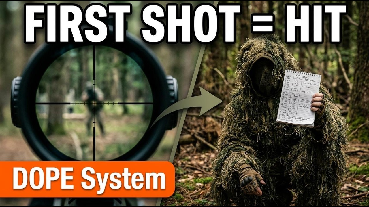 First Shot Accuracy | Airsoft Sniper DOPE Explained
