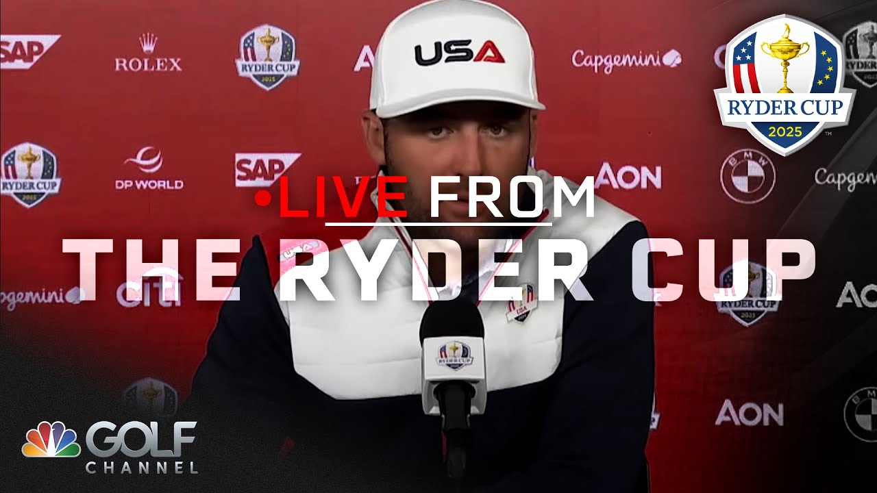 Scheffler excited to 'unleash' DeChambeau at Bethpage | Live From the Ryder Cup | Golf Channel