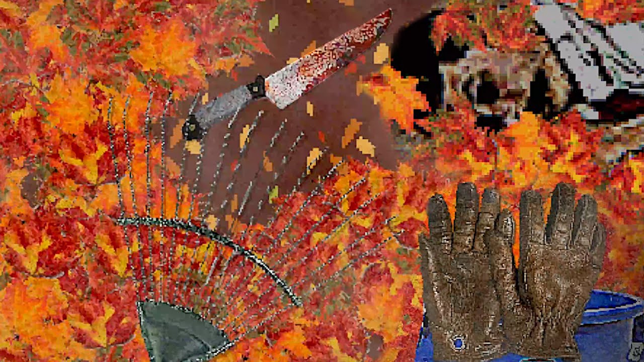 Horror Game Where You Rake Leaves & Find Horrible Things Then - Among the Leaves
