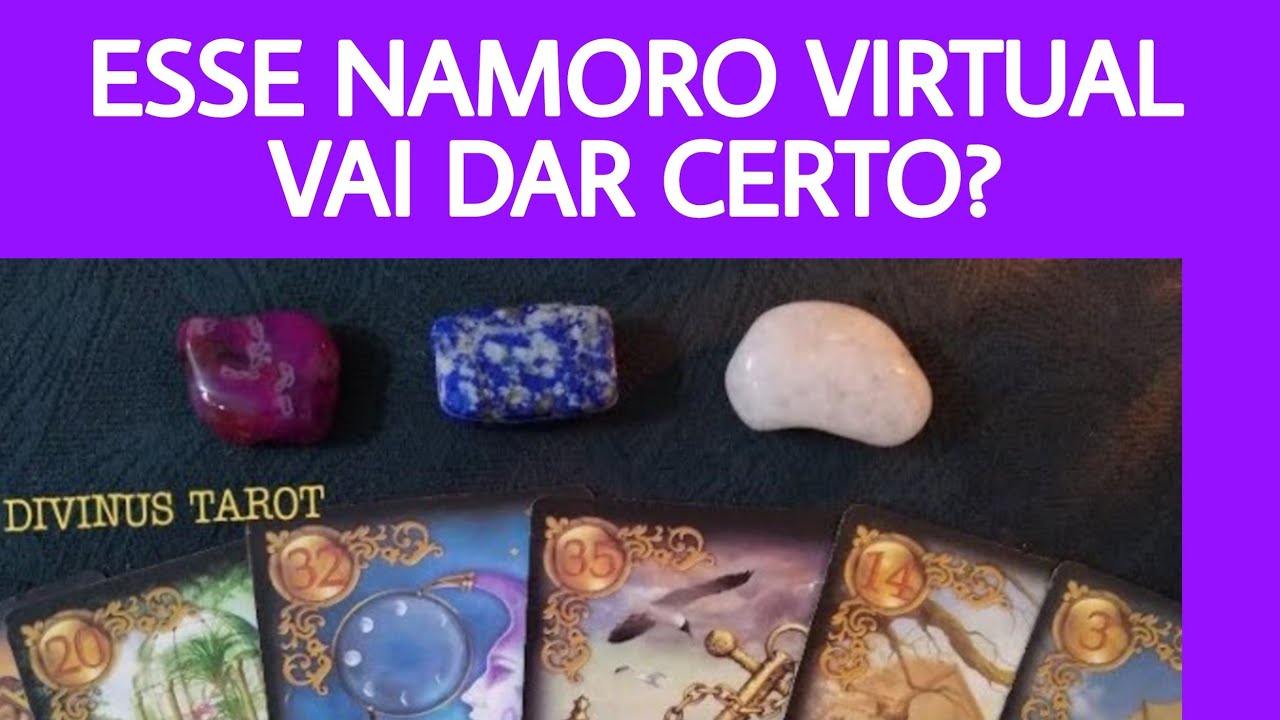 🔮💌ESSE NAMORO VIRTUAL VAI DAR CERTO? tarot responde: