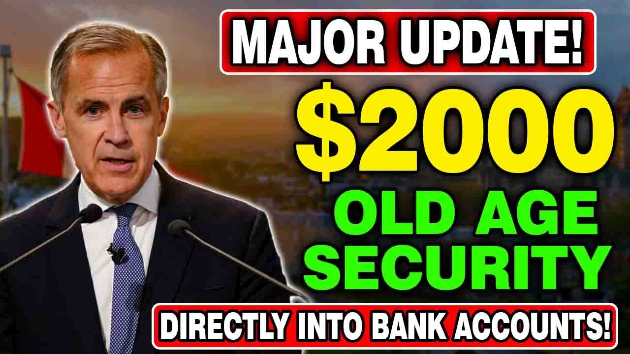 📢 Major CRA Update: $2000 OAS Payment Deposited in 24 Hours! 💰 (Approved)