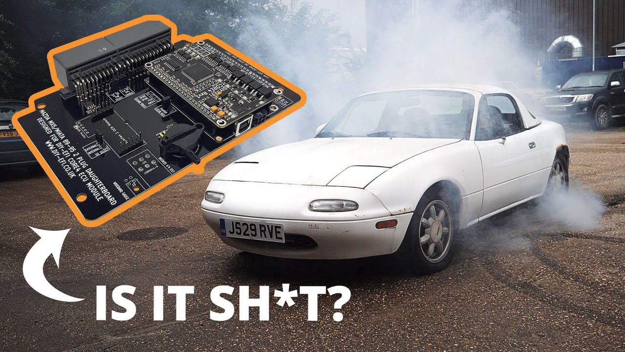 Мы устанавливаем блок управления Speeduino в Miata за 500 фунтов стерлингов и тестируем его с пом...