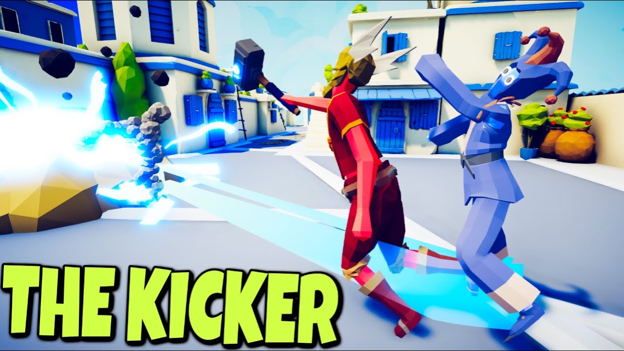 The kicker vs Every Faction - Totally Accurate Battle Simulator Gameplay