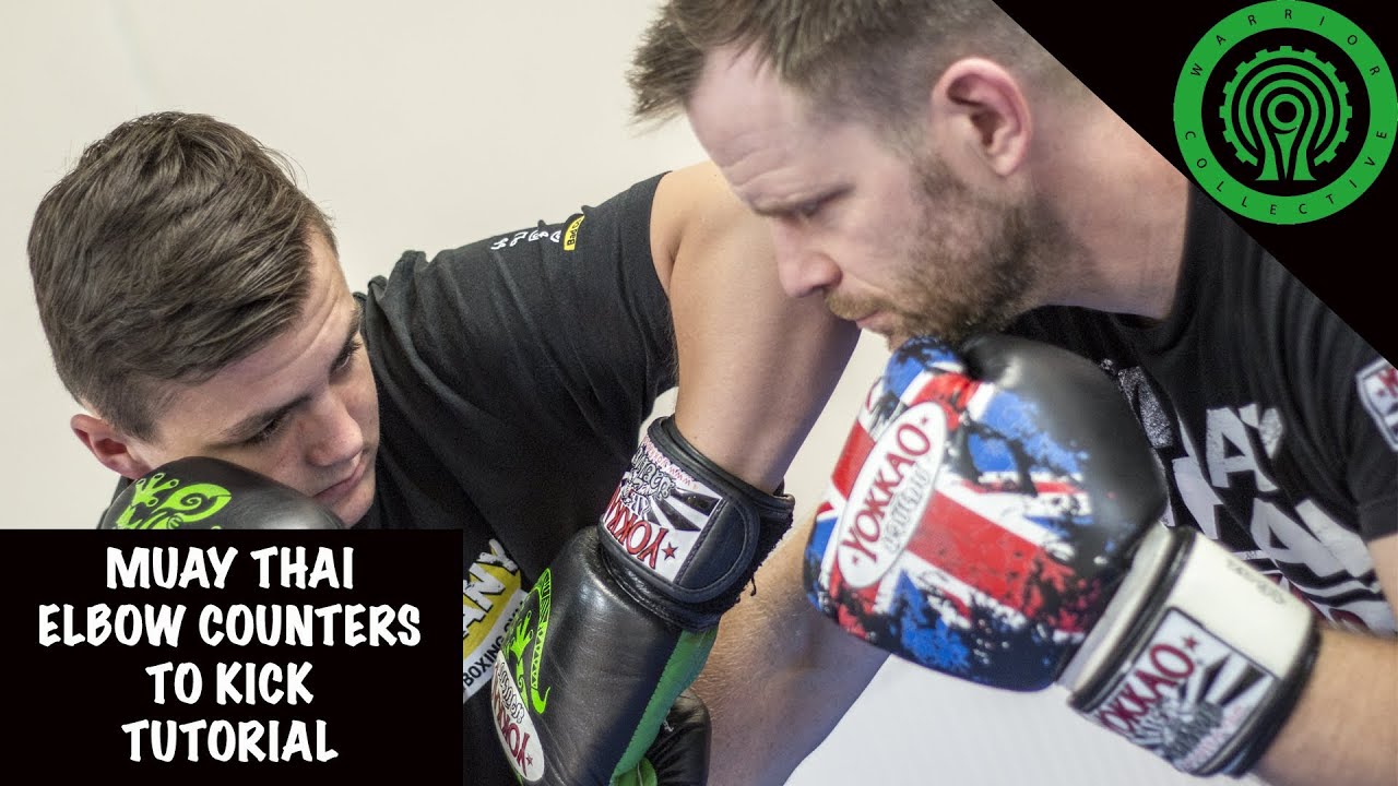 Muay Thai Elbow Counters to Kick Tutorial