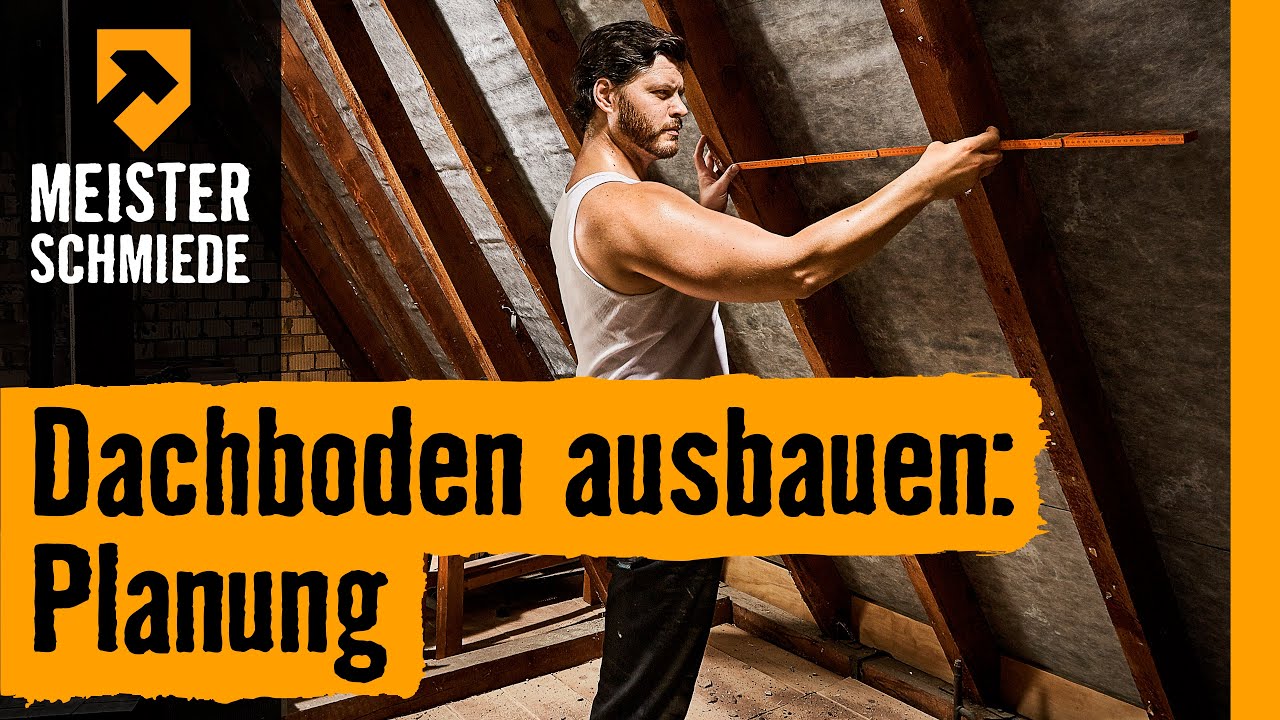 Dachboden ausbauen: Planung | HORNBACH Meisterschmiede