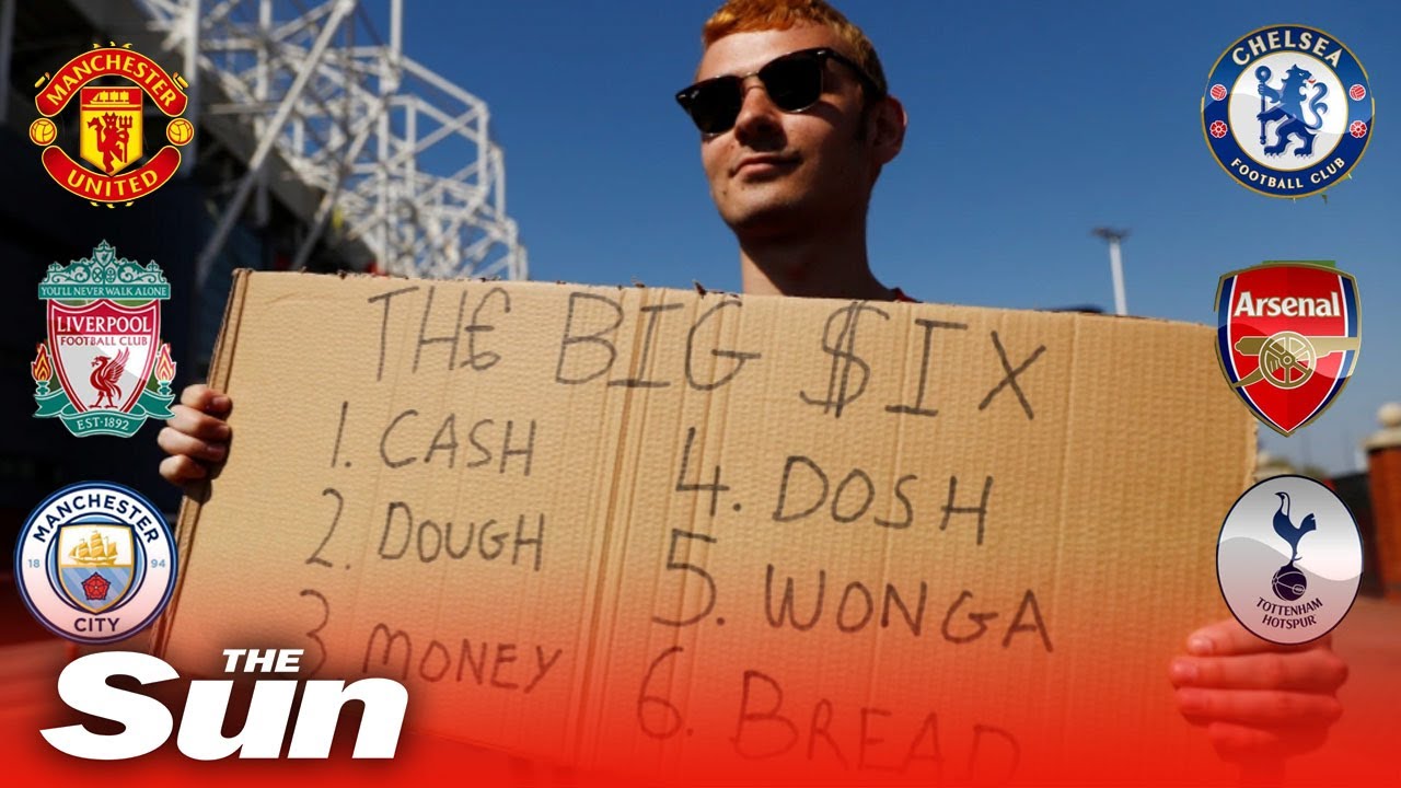 Football fans protest at Big Six greed as Government vows to punish clubs