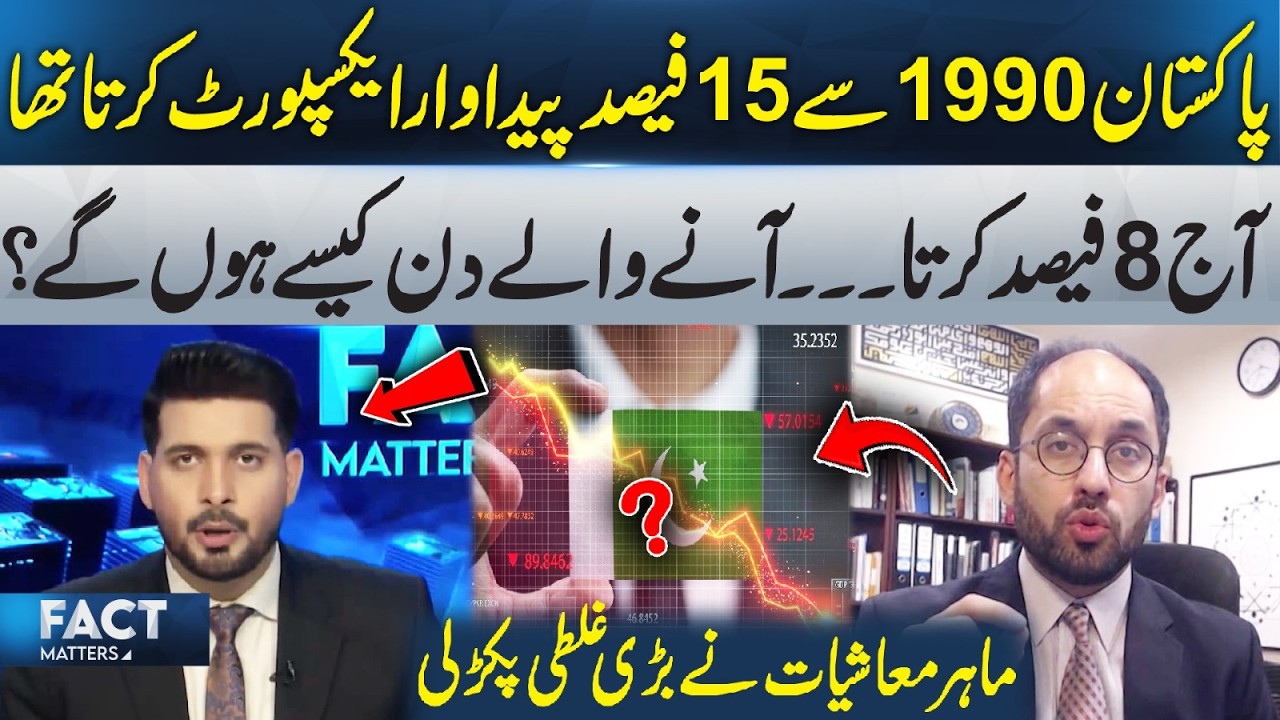 Economist Exposes a Major Mistake Behind Pakistan's Export Decline | 365 News
