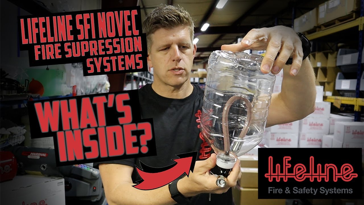 Lifeline SFI Novec Fire Suppression Systems - What's Inside