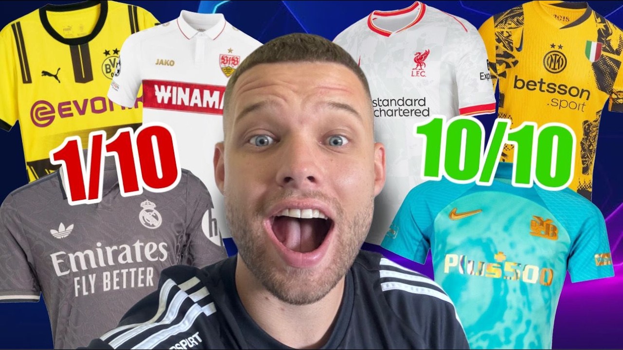 Mein CHAMPIONS LEAGUE TRIKOT RANKING 2024/25 🏆🤩