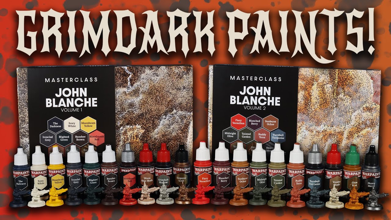 Look Inside the NEW Grimdark Paint Sets from 