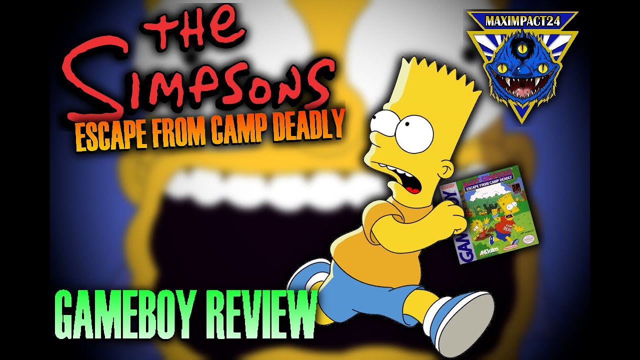 Bart Simpson: Escape From Camp Deadly (Game Boy) Review | Maximpact24 |