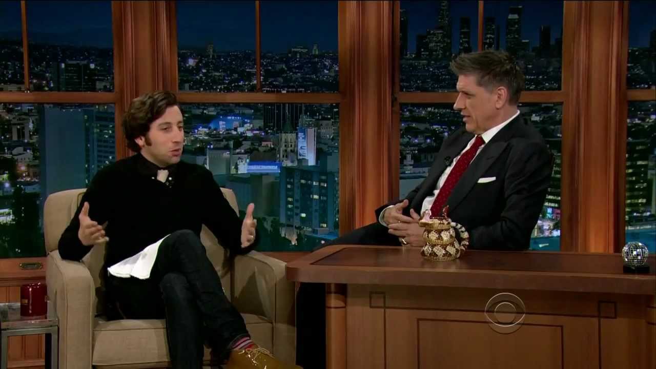 TLLS Craig Ferguson - 2013.01.29 - Simon Helberg