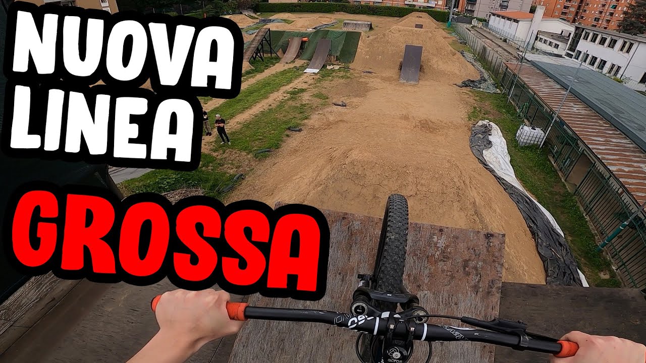 HO FATTO la LINEA GROSSA del Monza Pizza Bike Park (e l'ho FLIPPATA)
