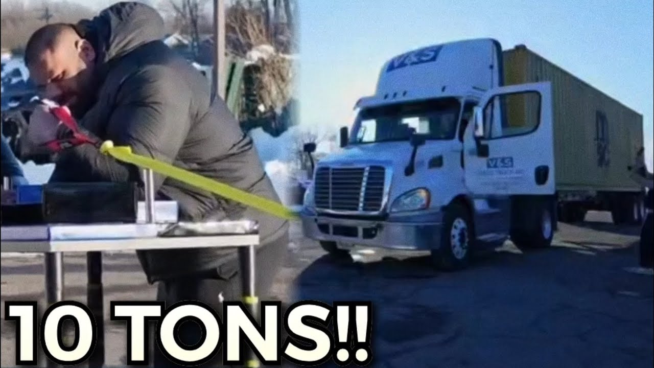 LEVAN JUST PULLED 12.000KG TRUCK!!