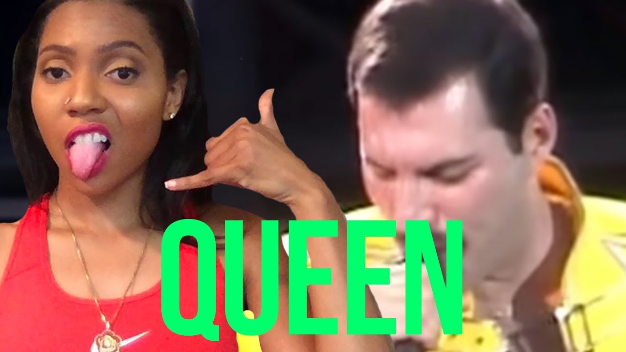 Queen-  Under pressure Live at Wembley Reaction