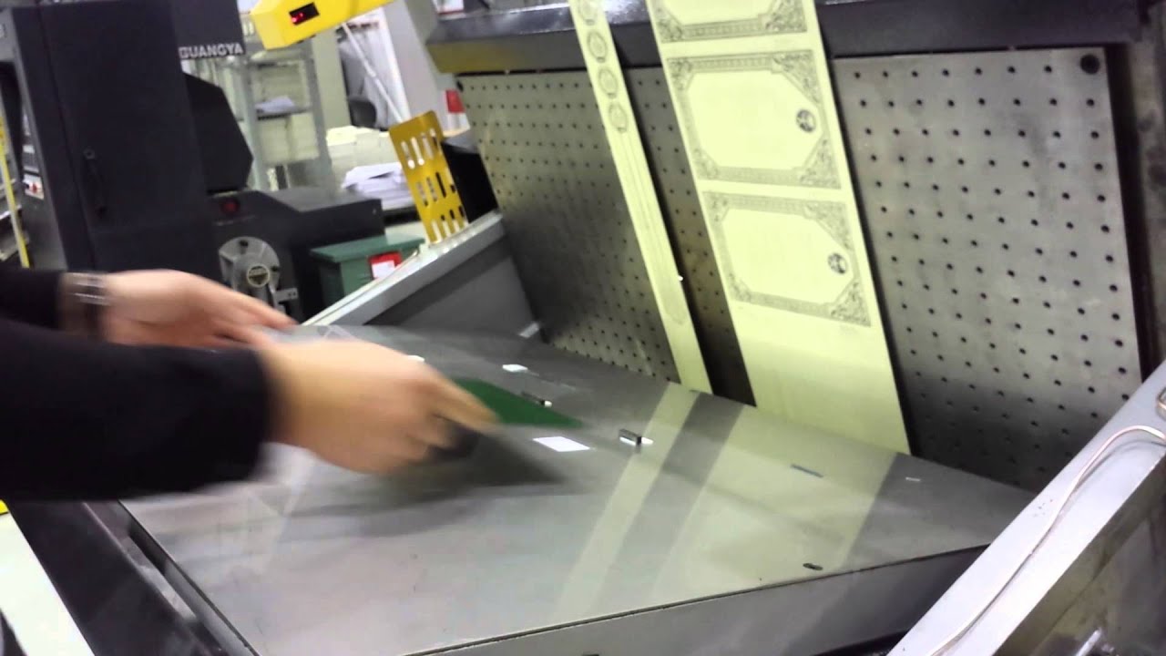 New Design Hot Foil Stamping & Die Cutting Machine size 110x80cm