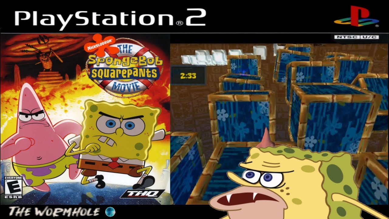 Spongebob Squarepants Movie Game | PS2 HD Full Longplay