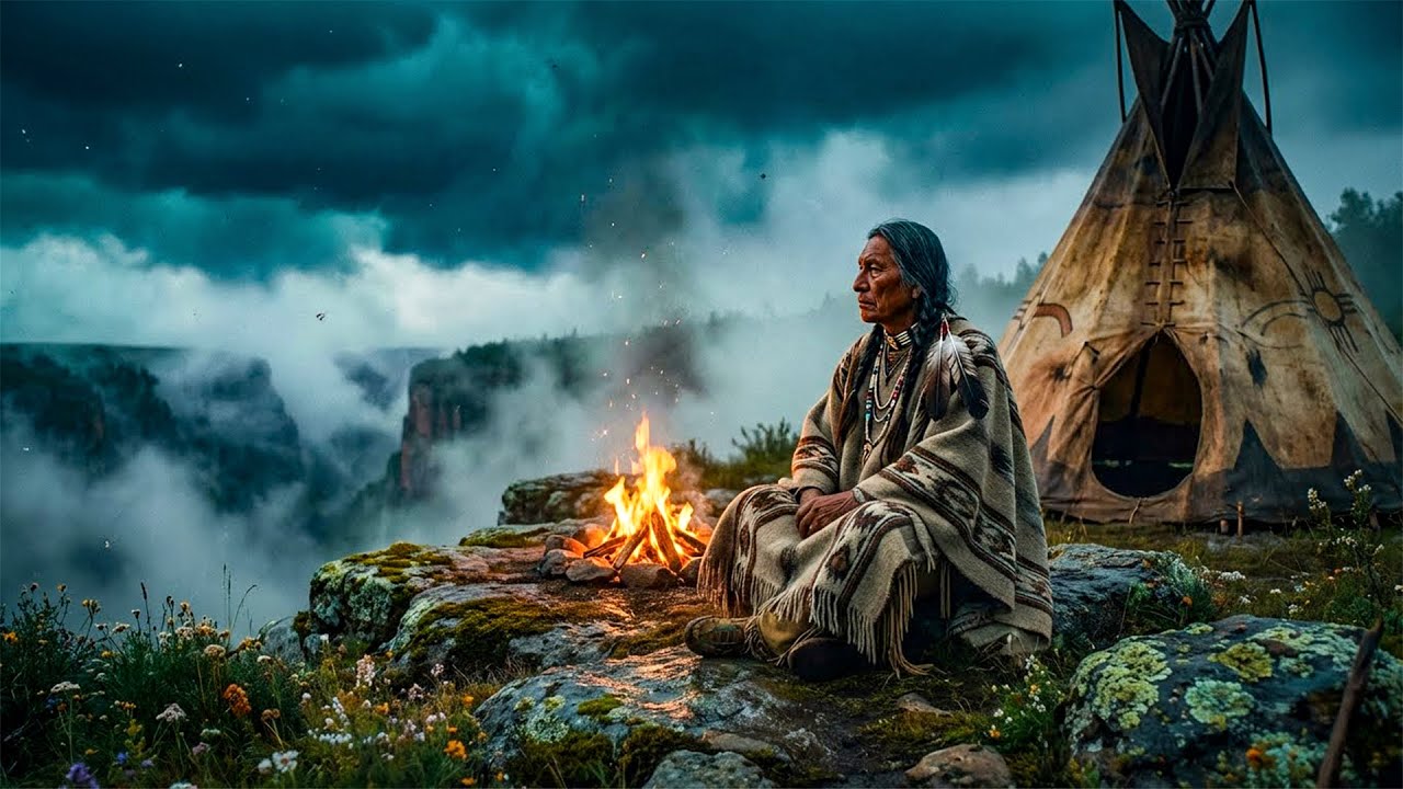 Curse on the High Plateau - Native American Spiritual Music, Deep Healing Music 432Hz