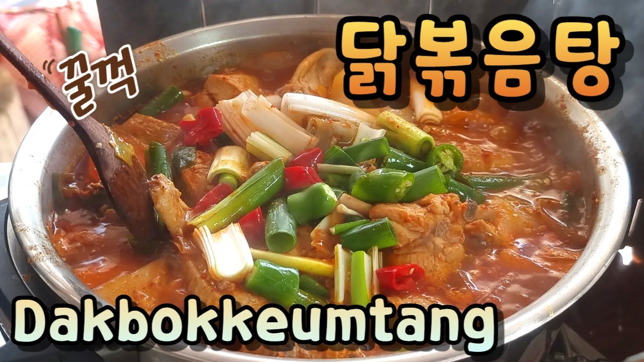 이 양념이면 말 다 했죠… 집에서 만든 밥도둑 닭볶음탕 | Dakbokkeumtang (Spicy Braised Chicken)