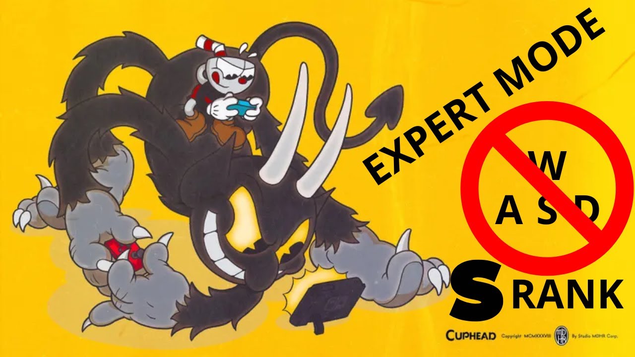 Cuphead Ruse of an ooze, S rank PERFECT NO WASD challenge