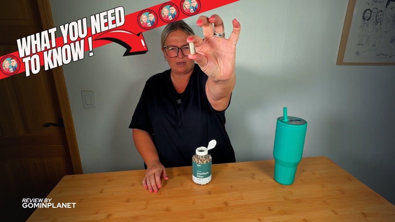 Unboxing & Review: Pure for Men And Women Daily Psyllium Husk Capsules​