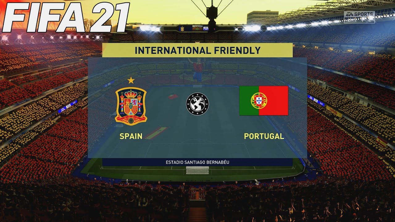 FIFA 21 | Spain vs Portugal | International Friendly match | Jun 5, 2021