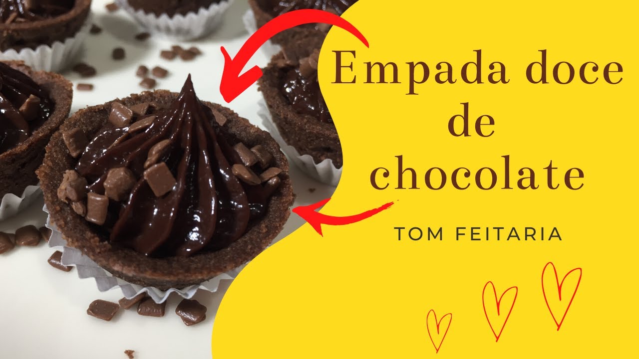 Empada doce de chocolate