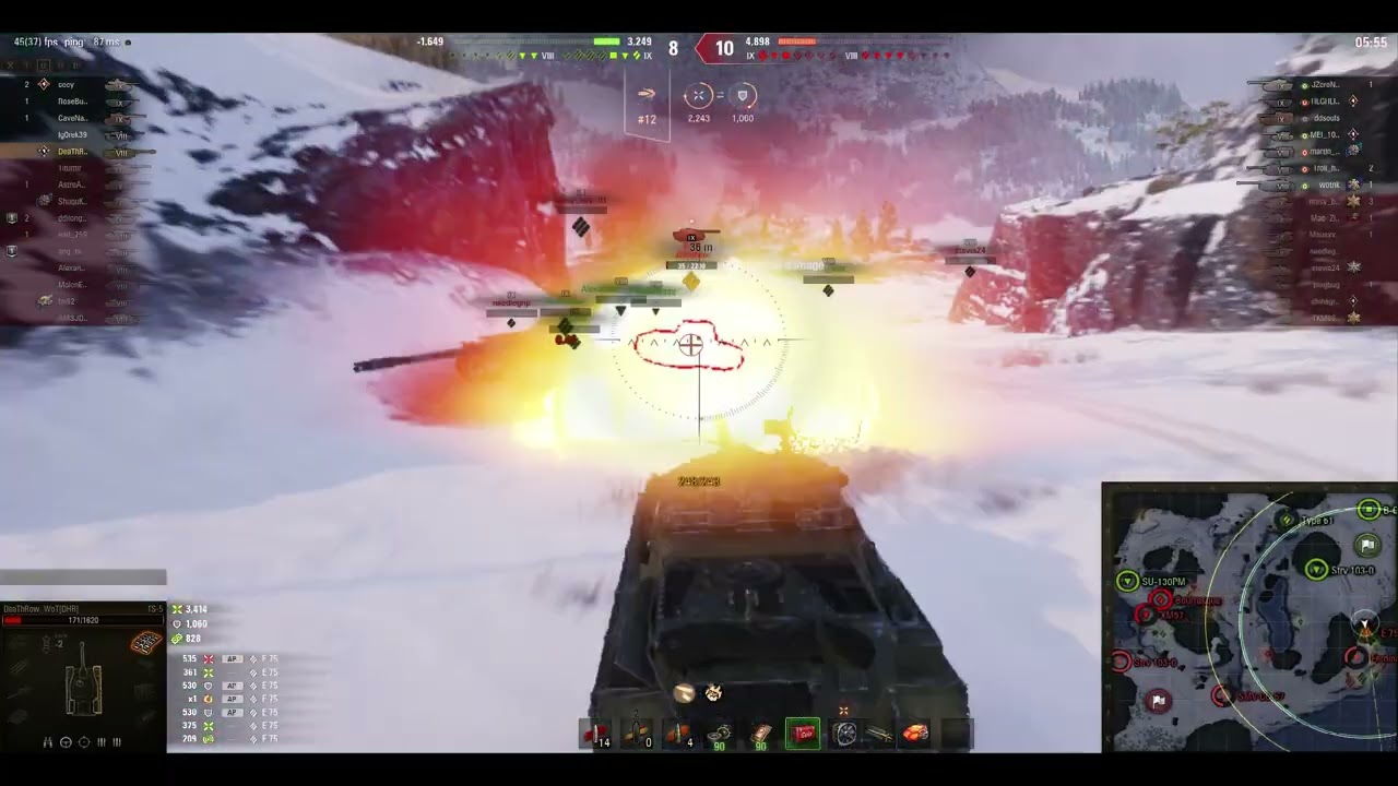 😂TS-5 Fail Gameplay | How NOT to Play World of Tanks