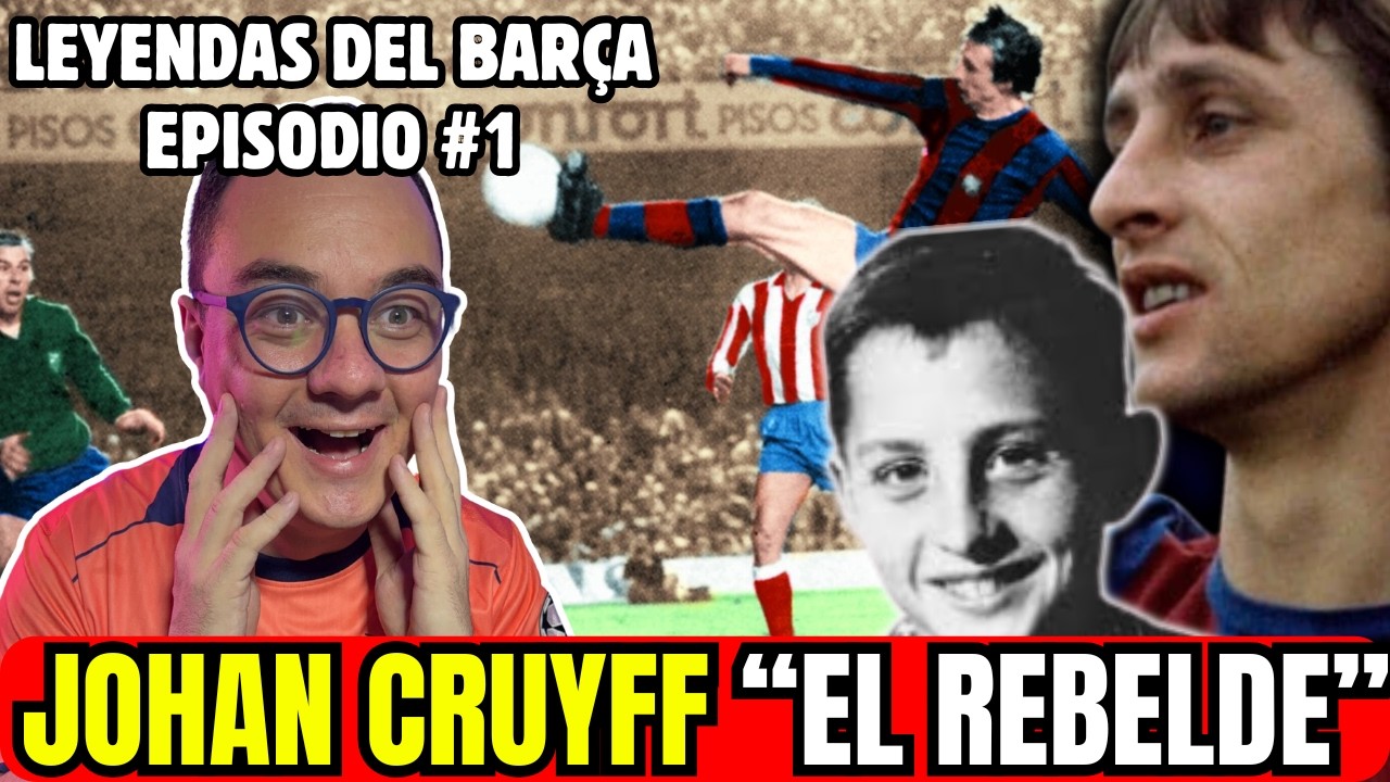 Johan Cruyff: El Hombre que CREÓ el Barça Moderno | Historia del FC Barcelona