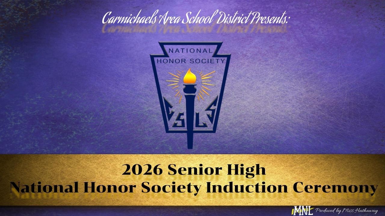 Carmichaels Area National Honor Society Induction 2026