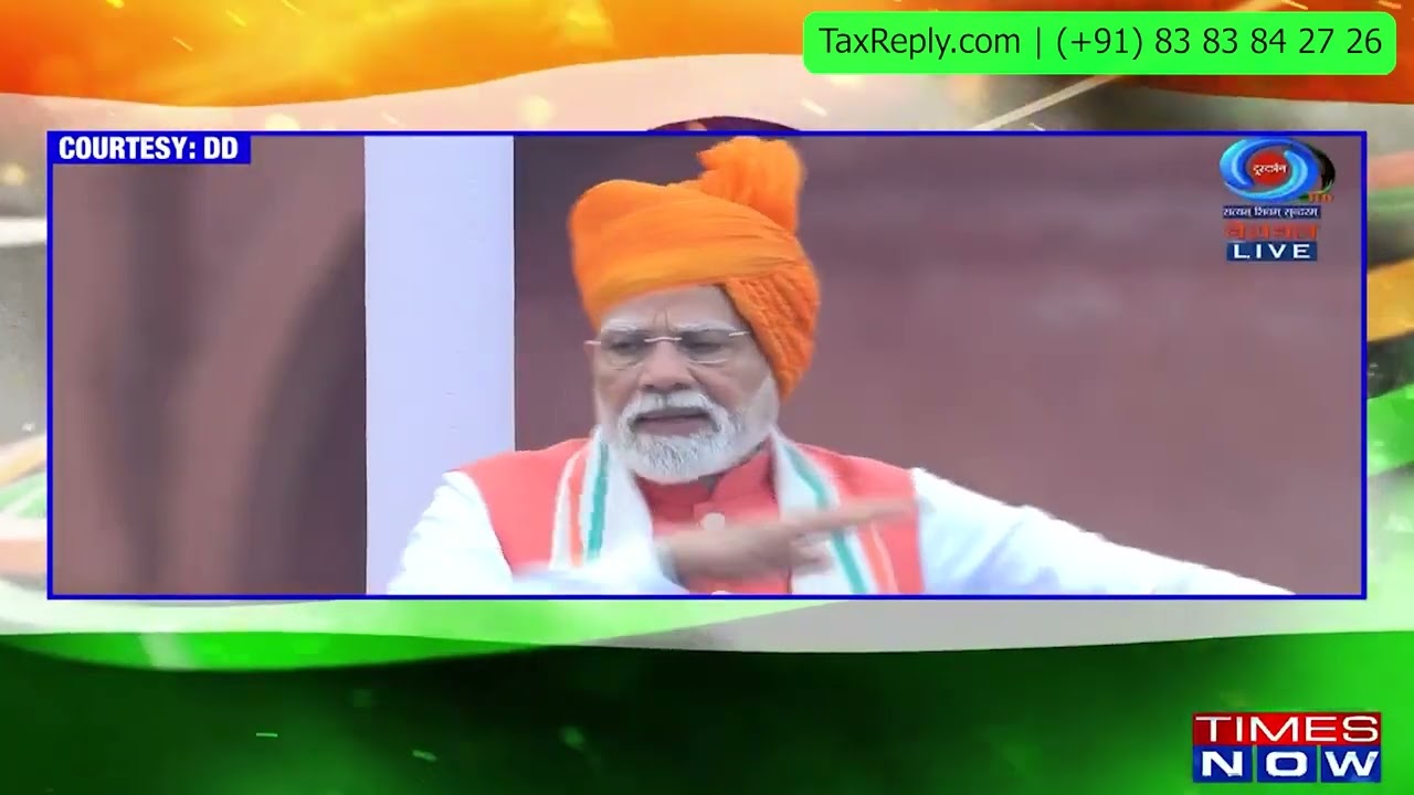 Prime Minister Modi Announces GST Reforms Diwali Gift On 79th Independence Day - 15th August 2025