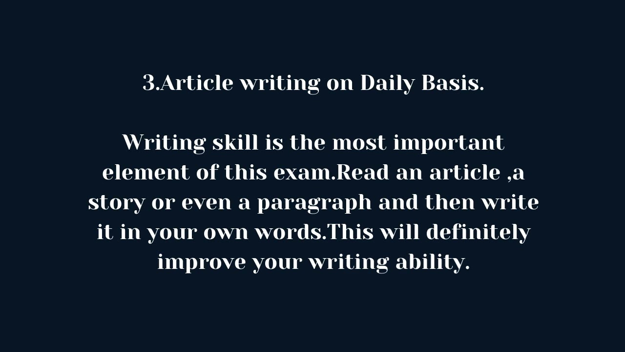 Tips for CSS EXAM 2022