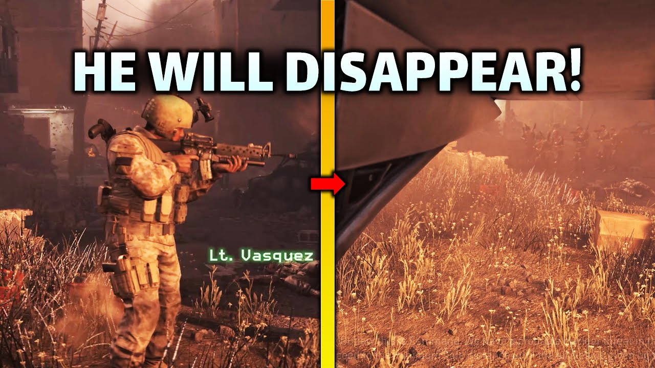 Have You Ever Seen Lt. Vasquez Disappear? | Call of Duty 4: MW