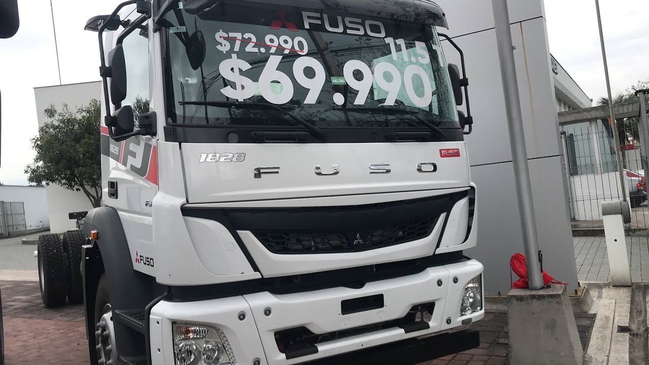 El camión de 12 toneladas más vendido Fuso  FJ 1828