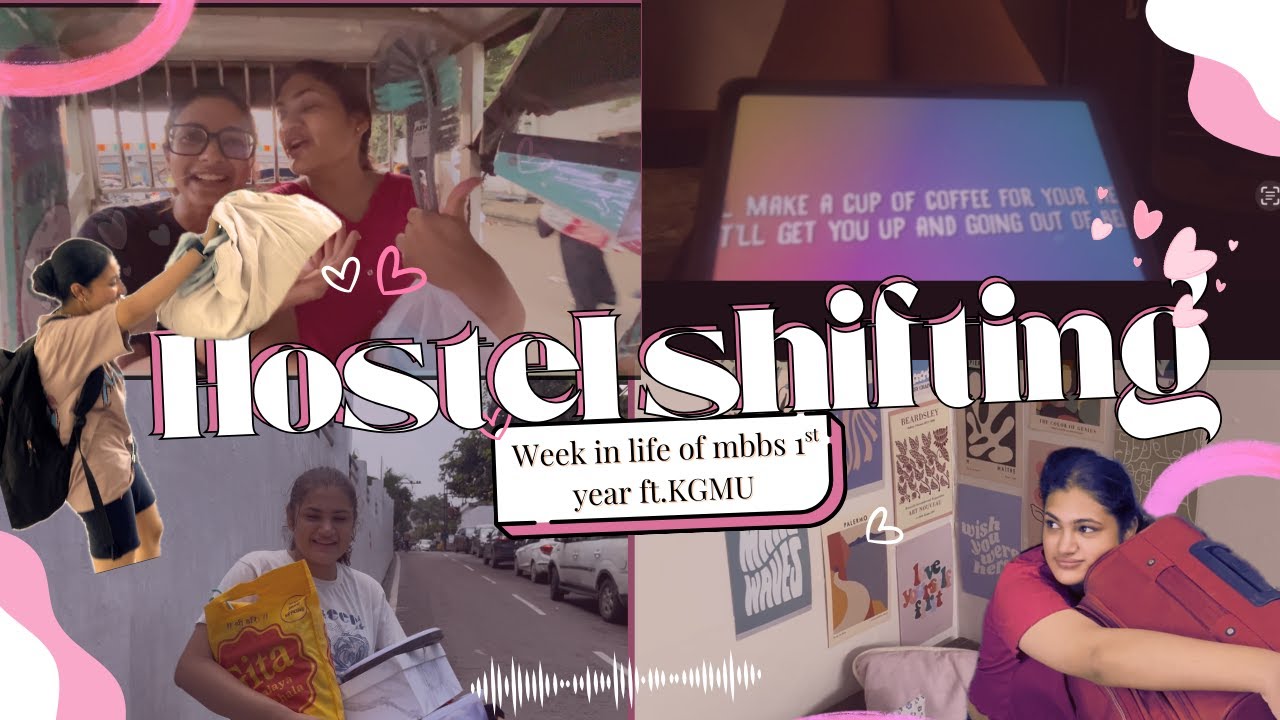 MBBS Hostel Shifting Chaos✨✨✨/HOSTEL SHIFTING GONE WRONG😭🙏🏻 | KGMU Edition 🔥&rdquo;