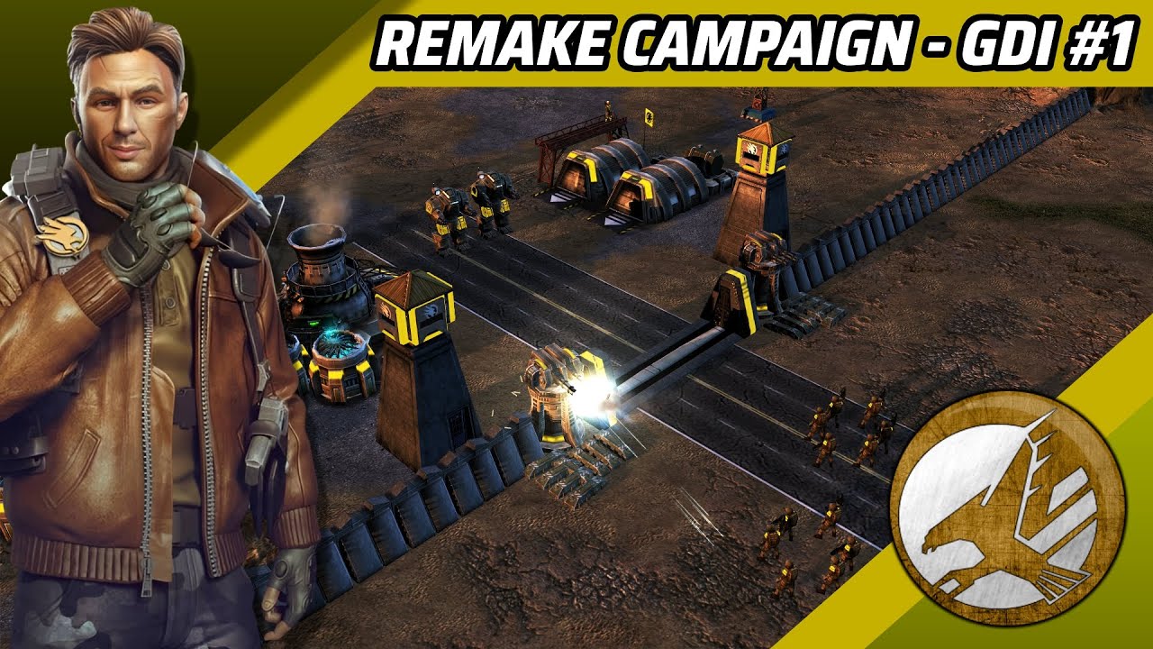 Tiberian Sun Remake Campaign | GDI Mission #1 - Reinforce Phoenix Base