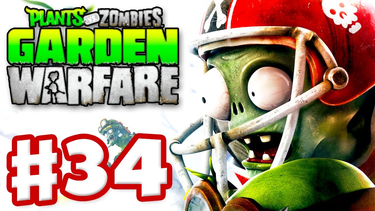 Plants vs. Zombies: Garden Warfare - Gameplay Walkthrough Part 34 - Goalie Star! (Xbox One)