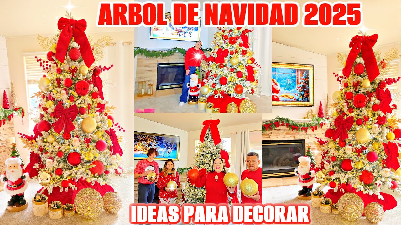 ARBOL de NAVIDAD 2025🎄IDEAS PARA DECORAR tu ÁRBOL de NAVIDAD 2025 #christmastree