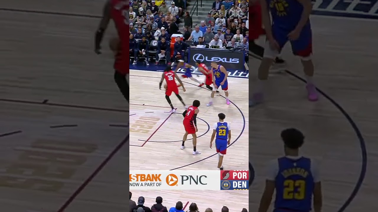 Вчерашний мастер-класс Николы все еще в повторе #nba #denvernuggets #nikolajokic #joker