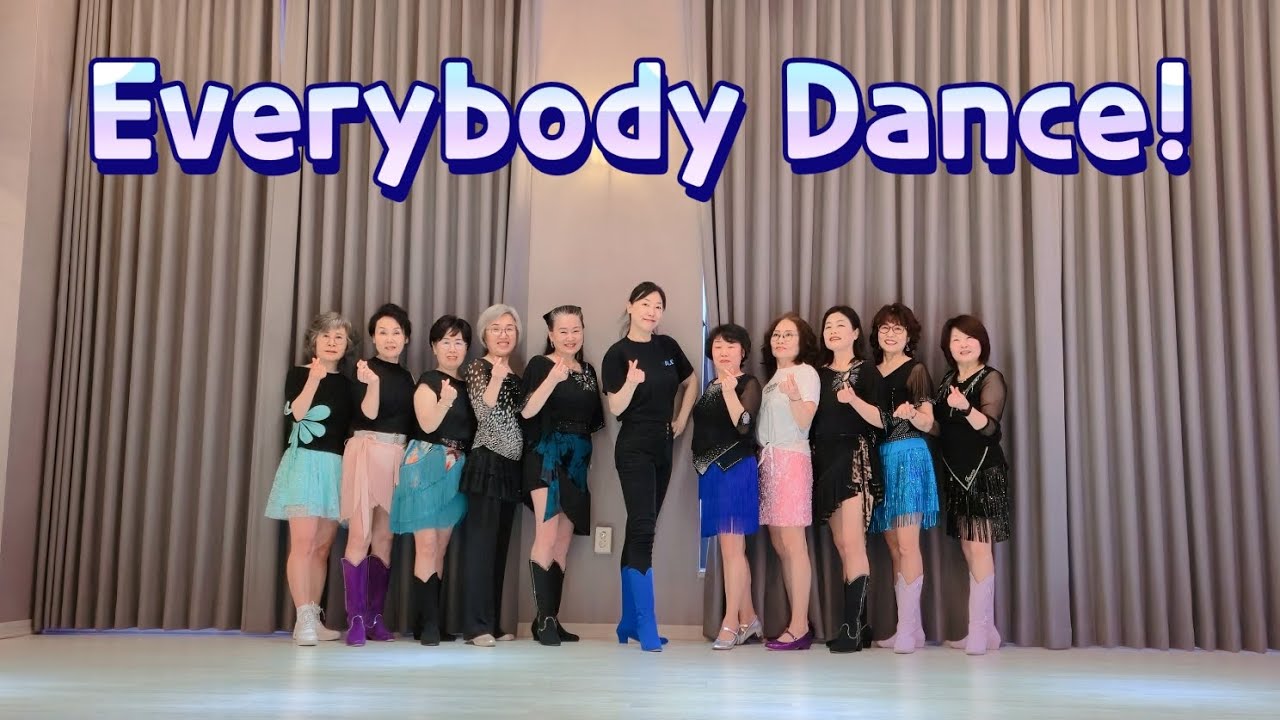 Everybody Dance! Linedance 에브리바디 댄스! 라인댄스 | Absolute Beginner 왕초급