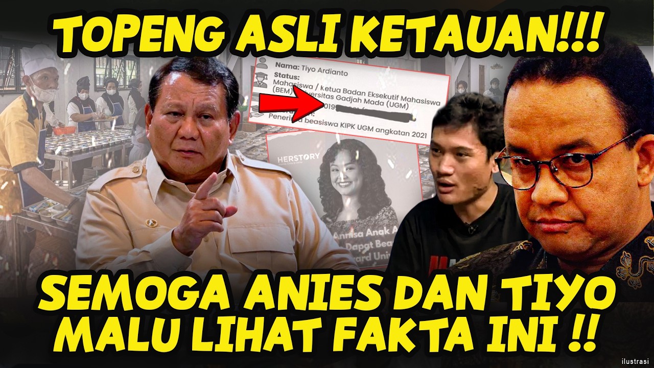MEMALUKAN❗️KETUA BEM UGM & ANIES KEPERGOK ‘BERMUKA DUA’ DISAAT KEDUANYA TAK HENTI NYINYIRI MBG