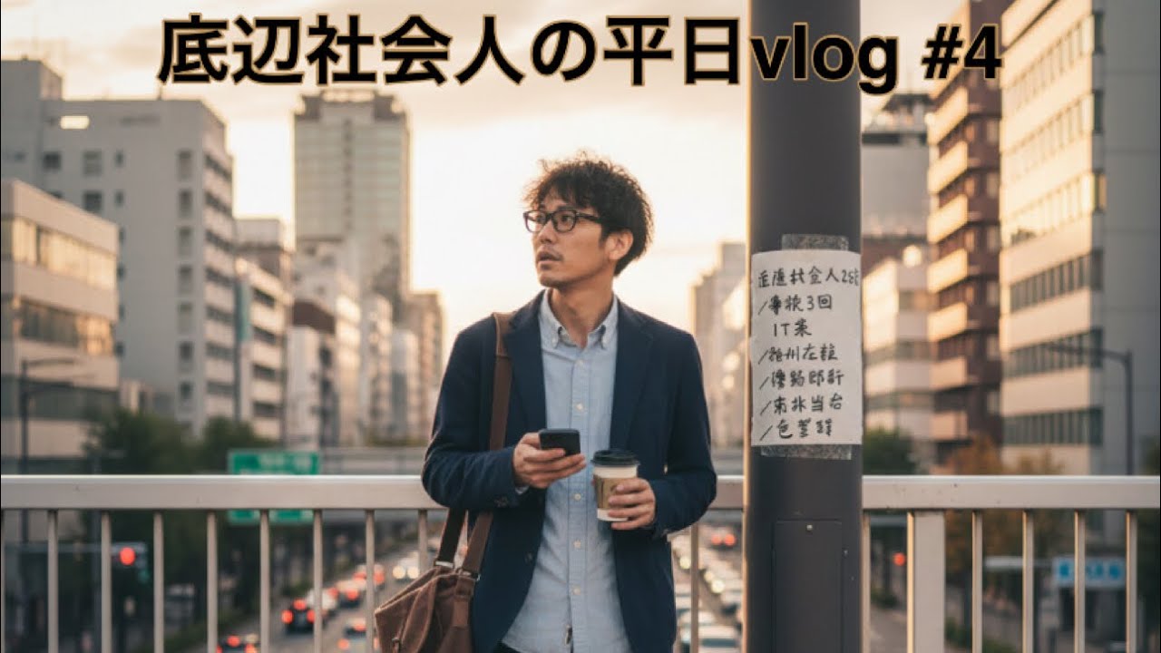 【平日vlog】25歳底辺社会人のマイペース自己研鑽vlog #4